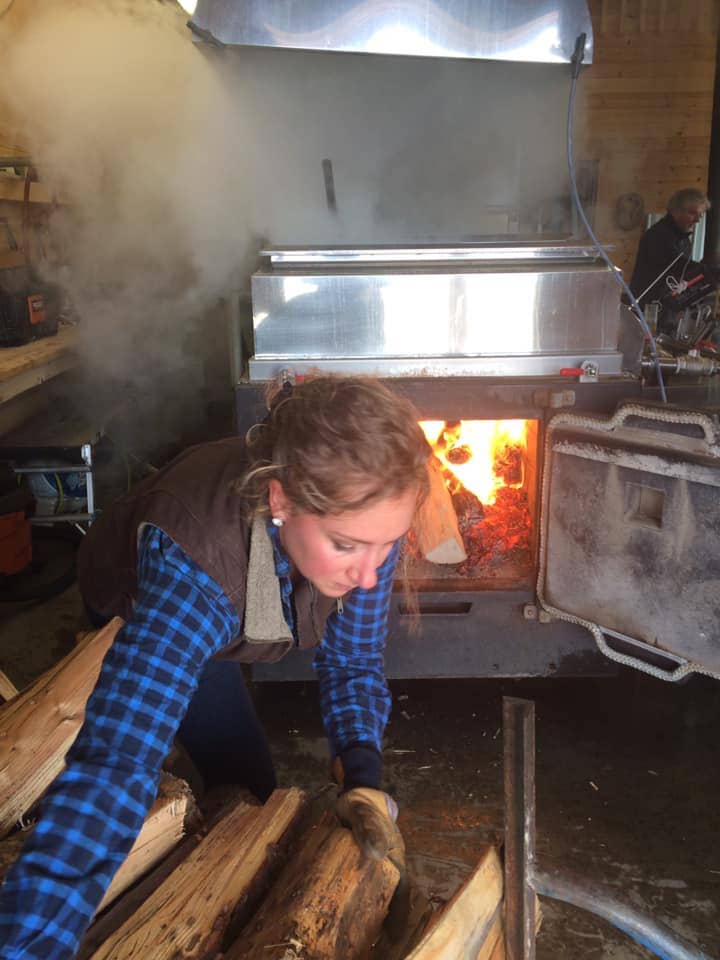 Pure Vermont Maple Syrup, Wood Fired, 8.45 ounce glass jug