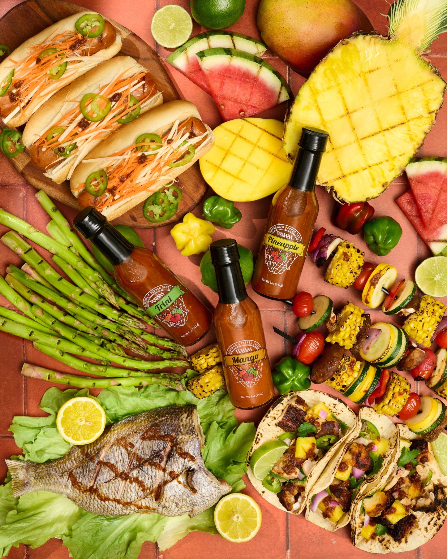 Grandma's Pineapple Pepper Sauce 5oz